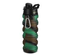 Gourde en silicone pliable NILS NC4106 Vert 500 ml