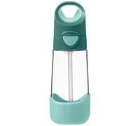 Gourde en tritan avec paille emerald forest (450 ml)
