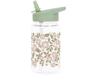 Gourde enfant 450 ml Fleurs sauge