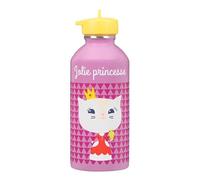 Gourde enfant Acier inoxydable DRAEGER PARIS - Facile à nettoyer - gourde réutilisable - Idéale pour voyage, parc, école - Contenance 300ml - 17 cm x 6,5 cm - Multicolore - Thème océan