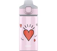 - Gourde Enfant Avec Paille En Aluminium - Miracle Tractor Farm - Étanche - Poids Plume - Sans Bpa - Certifiée Neutre En Co2 - École & Sport - Vert Motif Mouton En Tracteur - 0,4l