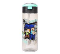 Gourde Enfant de Haute Qualité Fringoo | Bouteille avec Paille 100% sans Bisphénol A pour l'école ou pour le sport | Pour Garçons et Filles| École Primaire | Fourniture Scolaire 350 ml