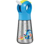 Maped Gourde enfant Picnik inox 350 ml – Ouverture facile, étanche, pipette & paille amovibles
