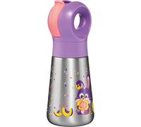 Maped Gourde enfant Picnik Inox 350 ml — Ouverture facile, étanche, paille/pipette amovibles, violet