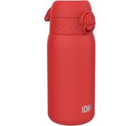 Gourde Enfant, Inox Léger, 400ml, Non Isolé, Anti-Fuite, Facile À Ouvrir, Verrouillage Sécurisé, Lavable Au Lave-Vaisselle, Poignée De Transport, Acier Inoxydable, Aqua