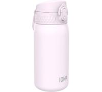 Gourde Enfant, Inox Léger, 400ml, Non Isolé, Anti-Fuite, Facile À Ouvrir, Verrouillage Sécurisé, Lavable Au Lave-Vaisselle, Poignée De Transport, Acier Inoxydable, Aqua