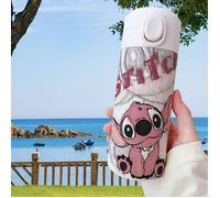 Gourde Enfant inox Stitch - Bouteille Isotherme Enfant 420 ML - Gourdes sans BPA - pour l'école, Les Sports et la Maternelle