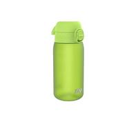 Ion8 Gourde Enfant, 350ml, Anti-Fuite, Facile à Ouvrir, Verrouillage Sécurisé, Lavable en Lave-Vaisselle, Poignée de Transport, Facile à Nettoyer, Vert