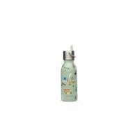 Gourde Enfant Isotherme - Qwetch - 350ml - Yosemite Tilleul - Bouchon Pipette - Sans BPA