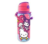 KIDS EUROSWAN Gourde aluminium 600 ml poignée fermeture clic sans BPA motifs enfants