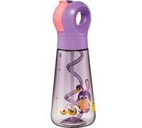 Maped Gourde Ecozen Lapin - Paille intégrée (bulles) - Poignée - Étanche - Violet fluo 500ml