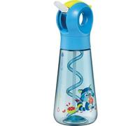 Gourde Enfant - Maped - Raton Laveur Bleu Fluo - 500ml - Paille Intégrée - Étanche Multicolore