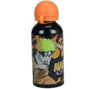 Gourde enfant - Naruto - Aluminium - 400 ml - Bouchon de protection - Anti-poussière