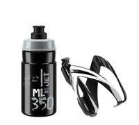 Elite Sport Porte-bidon Kit Ceo 350 ml Noir / Blanc / Gris