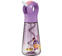 Maped Gourde Ecozen Lapin - Paille intégrée (bulles) - Poignée - Étanche - Violet fluo 500ml