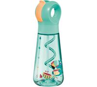 Maped Gourde Picnik Ecozen Toucan Vert fluo – Paille intégrée qui fait des bulles, étanche – 500 ml