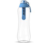 Gourde Filtrante Soft,1 Filtre À Charbon Actif Bleu 0,5 L-Filtre Le Chlore Et Autres Contaminants,Gourde Sport Transparente,Bouteille Filtrante Sans Bpa,Gourde Paille,Bouteille D'eau