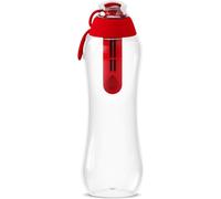 Gourde Filtrante Soft,1 Filtre À Charbon Actif Rouge 0,7 L-Filtre Le Chlore Et Autres Contaminants,Gourde Sport Transparente,Bouteille Filtrante Sans Bpa,Gourde Paille,Bouteille D'eau