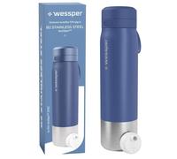 Gourde filtrante - WESSPER - B2 - Acier inoxydable 18/8 - Filtre Actitex™ DISC - 1L