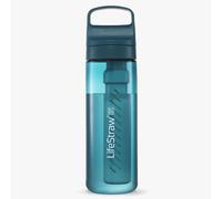 Gourde filtre à eau lifestraw go series 650 ml bleu turquoise