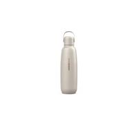 SodaStream Fizz&go Cool Bouteille en métal blanc sable de 0,9 l - Passe au lave-vaisselle - Compatible avec Duo, E-Duo, Terra - Garde au chaud et au froid jusqu'à 12 heures - Sans BPA - 1 pièce