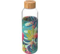gourde Flow Tropical verre 660 ml bleu-vert