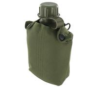 Gourde Forces avec housse Highlander - Olive