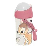 Gourde - GIOVAS SA - Bambi - 500 ml - Capuchon rabattable - Sangle intégrée