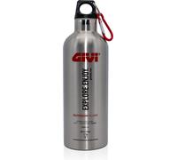 Gourde GiVi thermo en acier inoxydable sans BPA avec mousqueton Aluminium