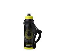 Hydrapak Gourde Tempo Pro - Gourde portative de course à presser, pour les jours d'entraînement et de course, avec sangle amovible (Black,400ml)