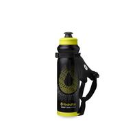 Gourde HydraPak Tempo Pro - Gourde portative de course à presser, pour les jours d'entraînement et de course, avec sangle amovible (Black,400ml)