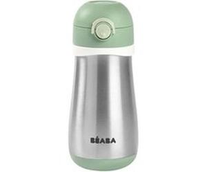 Gourde inox 350 ml avec anse, Vert sauge Vert G