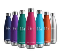 Gourde Inox 750ml, Bouteille Étanche, Bouteille d'eau Acier Inoxydable à Double Paroi, Réutilisable, sans BPA, Bouteille Isotherme pour Bureau, École, Randonnée, Sport, Voyage, Enfant ou Adulte