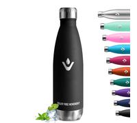 Gourde Inox 750ml, Bouteille Étanche, sans BPA, Bouteille d'eau Acier Inoxydable à Double Paroi Réutilisable, Bouteille Isotherme pour Bureau, École, Randonnée, Sport, Voyage, Enfant ou Adulte