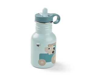 Gourde inox bÃ©bÃ© Done by Deer Tiny farm Bleu 350 ml