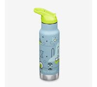 Gourde Inox Isoterme 355 Ml Bouchon Sport Bleu Bleu