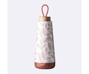 Gourde inox isotherme CHIC MIC Bioloco Loop Mini 350ml Terracotta Leaves