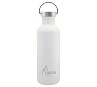 Gourde inox laken basic steel 1l blanch