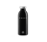 Smeg Bouteille isotherme WBF01BL – Acier inoxydable 500 ml – Noir