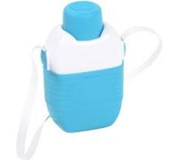 Gourde isotherme - EDA - 1 L - Bleu turquoise / Blanc
