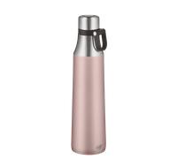 ALFI 5537.284.050 City Bottle Loop Bouteille Isotherme en Acier Inoxydable Anti-Fuite pour Boissons gazeuses Rose 500 ML