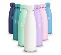 Gourde Isotherme 500ML - Bouteille Isotherme Sport sans BPA, Gourde Inox Étanche, Réutilisable, Processus de revêtement en Poudre, Bouteille Metal pour Running, Bureau, École