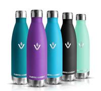 Gourde Isotherme - 500ML - Gourde Inox sans BPA, Réutilisable, Bouteille Isotherme, Processus de revêtement en Poudre, Bouteille pour Running, École, Bureau