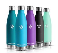 Gourde Isotherme - 500ML - Gourde Inox sans BPA, Réutilisable, Bouteille Isotherme, Processus de revêtement en Poudre, Bouteille pour Running, École, Bureau