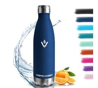 Gourde Isotherme - 500ML - Gourde Inox sans BPA, Réutilisable, Bouteille Isotherme, Processus de revêtement en Poudre, Bouteille pour Running, École, Bureau