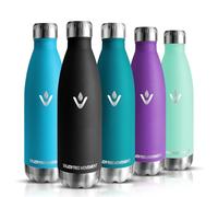 Gourde Isotherme - 500ML - Gourde Inox sans BPA, Réutilisable, Bouteille Isotherme, Processus de revêtement en Poudre, Bouteille pour Running, École, Bureau