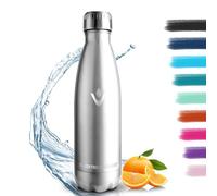 Gourde Isotherme - 500ML - Gourde Inox sans BPA, Réutilisable, Bouteille Isotherme, Processus de revêtement en Poudre, Bouteille pour Running, École, Bureau