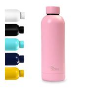 Gourde isotherme 500ml - Otto Koning - Bouteille d'eau Isotherme conserve les boissons froides pendant 24 heures et les boissons chaudes pendant 12 heures. Gourde isotherme étanche sans BPA.