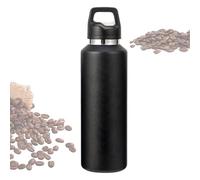 Gourde Isotherme | 600ml Acier Inoxydable Bouchon à Ouverture Facile - Bouteilles D'Eau Isothermes Sous Vide Étanches - pour Boissons Chaudes et Froides - Idéal pour le Plein Air,
