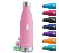 Gourde Isotherme 750 ml, Sans BPA, Sport, 24h Froid & 12h Chaud, Inox, Anti Fuite, Bouteille Isotherme, Facile à Transporter, Gourde Metal, pour École, Bureau, Voyage, Camping